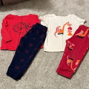 Cat & Jack Valentine’s sets